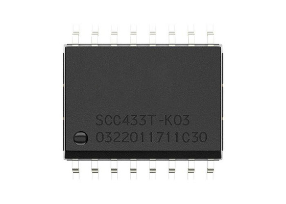 SCR410T-K03-10 Sensor IC 19mA Giroscopios en eje X con interfaz digital SPI
