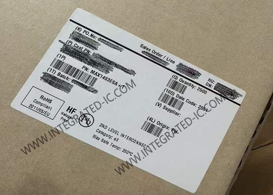 MAX1483ESA Chip de circuito integrado 20μA Transceptores RS-485 con velocidad de deslizamiento limitada