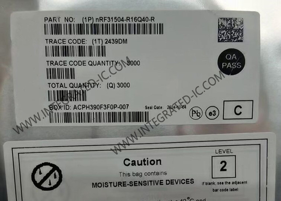 NRF31504-R16Q40 Chip de circuito integrado de alto rendimiento 2.4GHz RF SoC QFN40 paquete