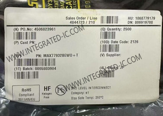 MAX77932BEWO Chip de circuito integrado 8A convertidor de condensador conmutado de doble fase