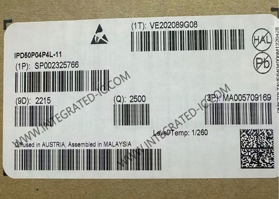 IPD50P04P4L-11 Chip de circuito integrado de canal P 10.6mΩ Transistores MOSFET para automóviles OptiMOSTM-P2