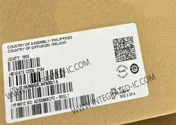 AD5398BCPZ Chip de circuito integrado de 10 bits DAC LFCSP-8 Convertidor digital a analógico