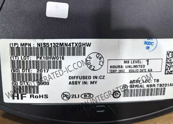 NIS5132MN4TXGHW Chip de circuito integrado 12V 44Ω Fusible electrónico DFN-10 paquete