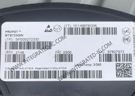 BTS723GW Chip de circuito integrado de 7V a 58V Conmutador de potencia inteligente de alto nivel SOIC-14