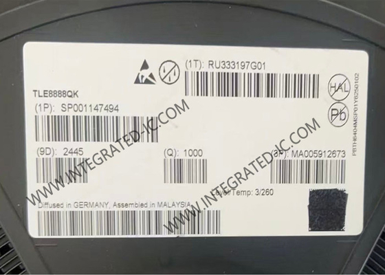 Chip de circuito integrado TLE8888QK IC del sistema de máquinas del motor de automóviles
