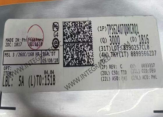 Chip de circuito integrado TPS62407QDRCRQ1 VOUT fijo regulador de conmutación de doble volante IC