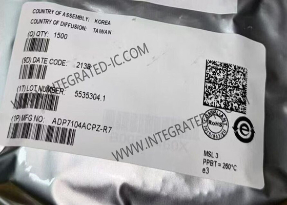 ADP7104ACPZ Chip de circuito integrado Reguladores lineales LDO 20V Regulador lineal de baja caída