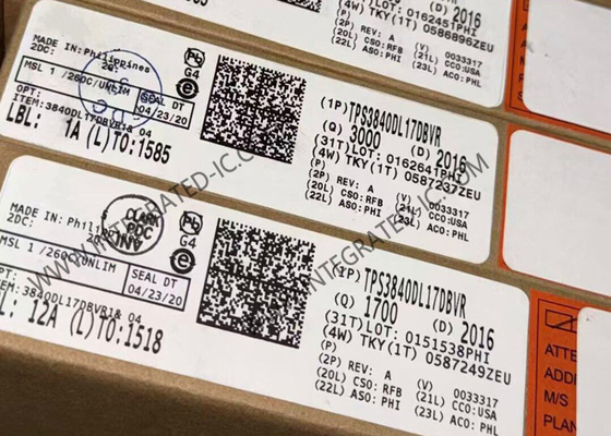 Chip de circuito integrado TPS3840DL17DBVR Supervisor de alta tensión de entrada con MR y retraso programable