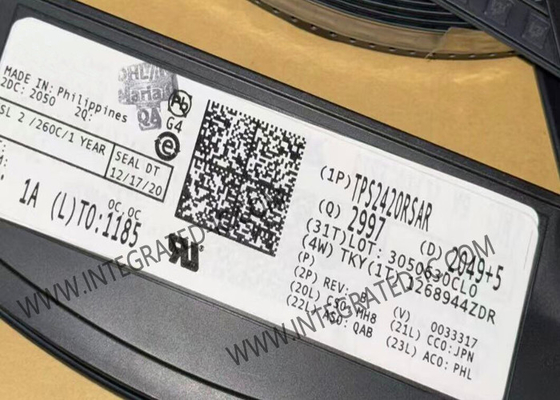 TPS2420RSAR Chip de circuito integrado eFuse IC VQFN-16 Controlador de intercambio caliente FET integrado