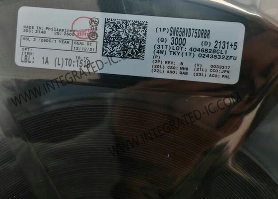 SN65HVD75DRBR Chip de circuito integrado 3.3V Medio dúplex RS-485 Transceptor IC VSON-8