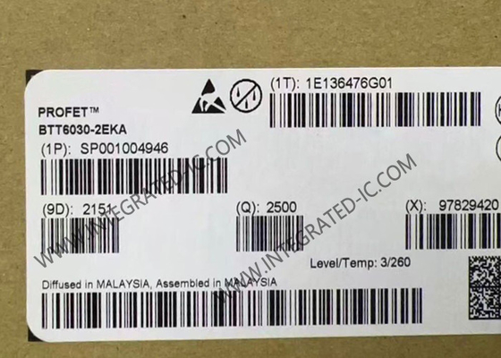 BTT6030-2EKA Chip de circuito integrado 4A Interruptor de alimentación inteligente de lado alto IC PG-DSO-14