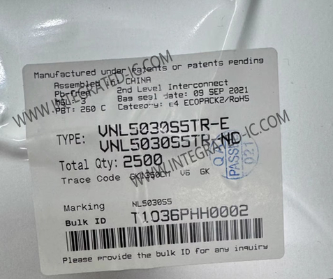VNL5030S5TR Chip de circuito integrado 25A OMNIFET III controlador de lado bajo totalmente protegido