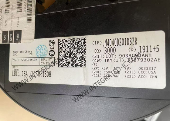 LM4040D20IDBZR Chip de circuito integrado de 45μA de precisión de la tensión de referencia de derivación de microenergía