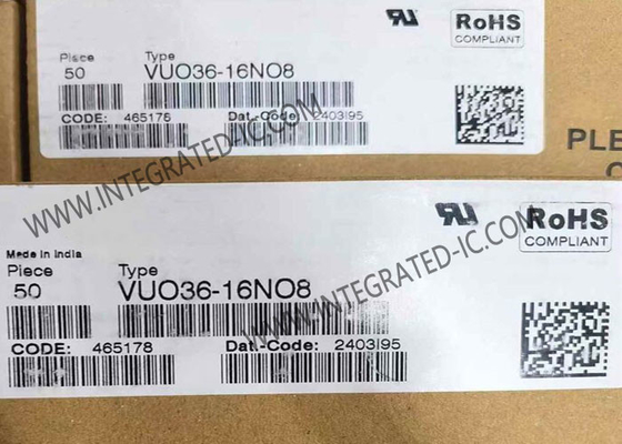 VUO36-16NO8 Chip de circuito integrado 36 Amperios 1600V Modulo de puente rectificador FO-B-5 paquete