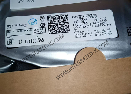 TAS5753MDDCAR Chip de circuito integrado amplificador de clase D con procesador de audio digital HTSSOP-48