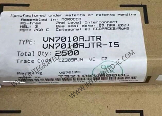 VN7010AJTR Chip de circuito integrado conductor de lado alto automotriz con retroalimentación analógica MultiSense