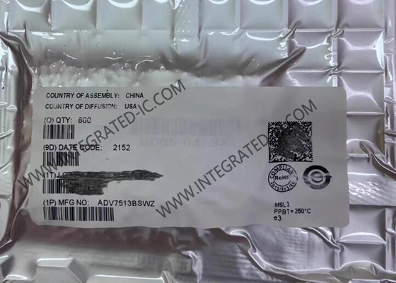 ADV7513BSWZ Chip de circuito integrado 165 MHz Transmisor HDMI de alto rendimiento