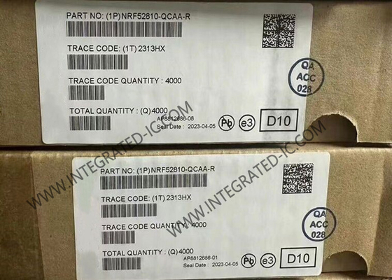 Sistema del RF en el microprocesador - ARM Cortex M4 NRF52810 QFN32 del SoC NRF52810-QCAA-R
