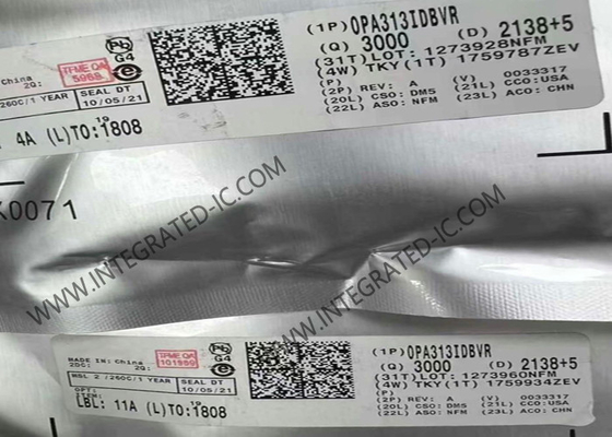 OPA313IDBVR Chip de circuito integrado único de 5.5V 1MHz 50μA Amplificador operativo RRIO