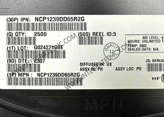 NCP1239DD65R2G Chip de circuito integrado controladores fuera de línea 65kHz Controladores de modo de corriente