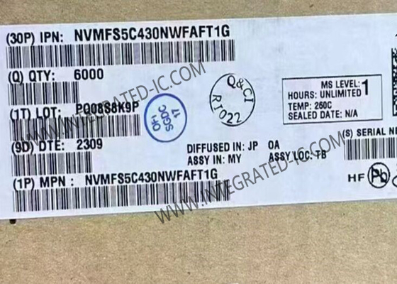 Chip de circuito integrado NVMFS5C430NWFAFT1G 40V 35A MOSFET Transistores de un solo canal N