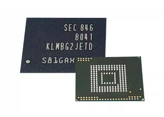 KLMBG2JETD-B041 Chip de IC de memoria 32Gbit eMMC 5.1 IC de almacenamiento flash con interfaz HS400