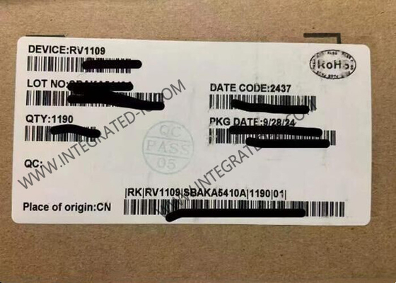 RV1109 chip de procesador de inteligencia artificial de alto rendimiento procesador de visión de inteligencia artificial paquete BGA