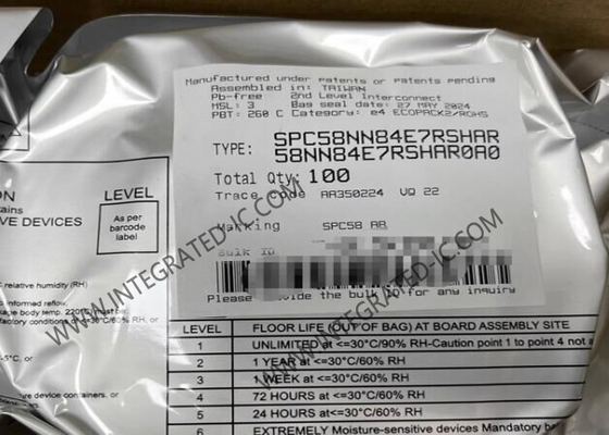Microcontrolador MCU SPC58NN84E7RSHAR Hasta 6MB Flash SPC58 Microcontrolador 200MHz