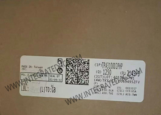 TPA3100D2PHP Chip de circuito integrado 20W Estéreo 10V a 26V Amplificador de audio de clase D