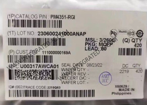 PM4351-RGI Chip de circuito integrado COMET de un solo canal E1/T1/J1 Transceptor/marco