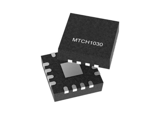 MTCH1030T-I/MG Chip de circuito integrado 3 botones Controlador táctil QFN16 Toque capacitivo