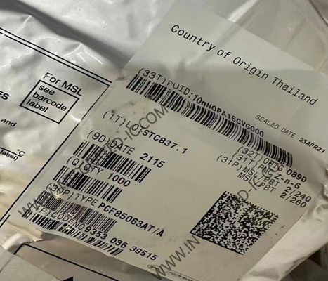 PCF85063AT Chip de circuito integrado de 2 alambres en serie Reloj y calendario en tiempo real