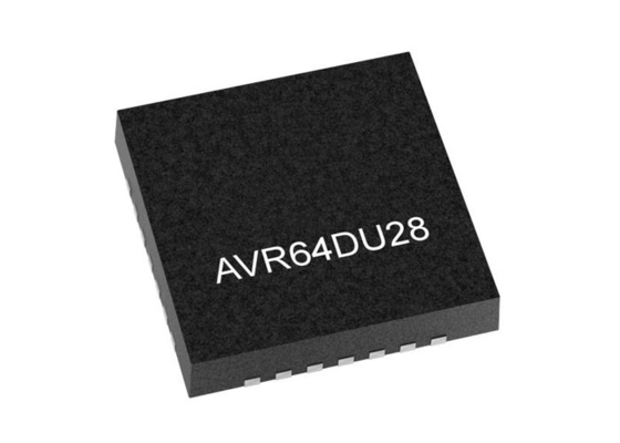 Microcontrolador AVR64DU28T-I/STX MCU Microcontroladores de 8 bits VQFN28 Dispositivo USB 2.0 FS