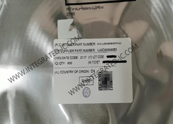 Chip de circuito integrado UJ3C065080B3 25A Transistores SiC FET de canal N TO-263-3