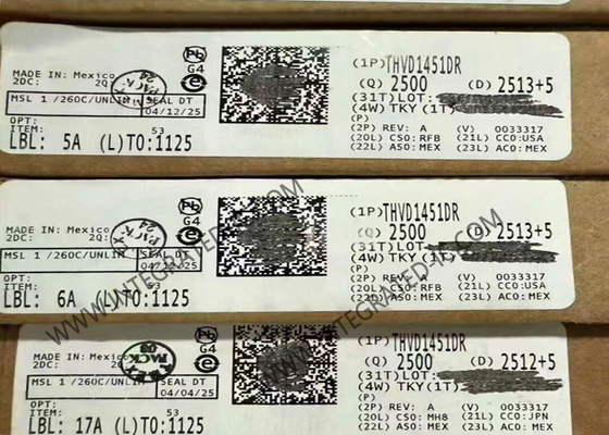 THVD1451DR Chip de circuito integrado 3.3V a 5V Transceptor RS-485 con protección ESD IEC de ±18 kV