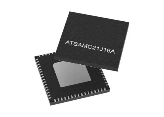 ATSAMC21J16A-MU Microcontrolador MCU SAM C21 Microcontrolador IC VQFN64 MCU incorporado
