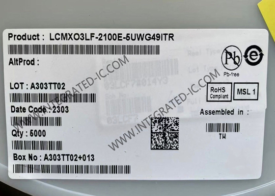 Array de puertas programables de campo LCMXO3LF-2100E-5UWG49ITR MachXO3 Campo incrustado Array de puertas programable IC