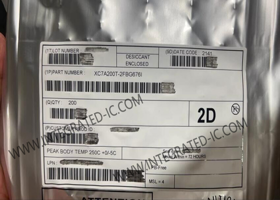 Soporte superficial programable del arsenal de puerta del campo del chip CI XC7A200T-2FBG676I FCBGA676