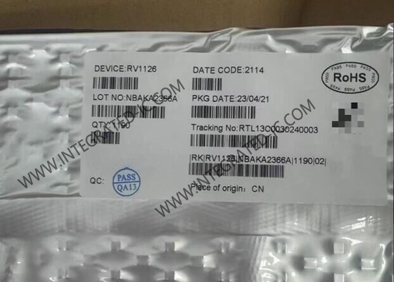 Chip de visión inteligente RV1126 Cuad-Core ARM Cortex-A7 y RISC-V MCU, paquete BGA