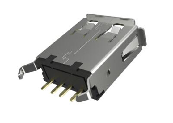 Conectores USB 2.0 Tipo A Receptor 4POS Conector USB Tipo C
