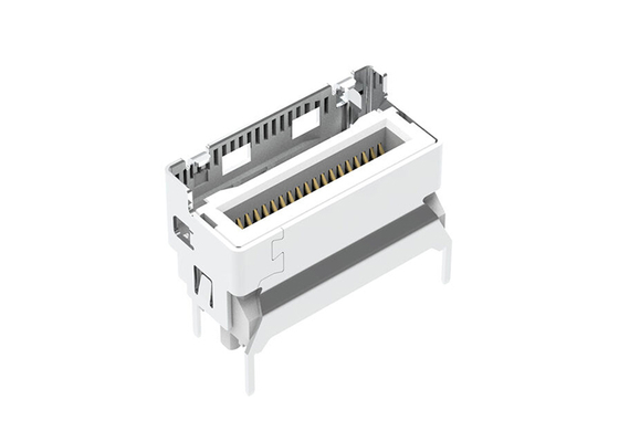 G98V11332HR Conectores de alta velocidad 95Ω Mini Cool Edge IO Conector 38POS