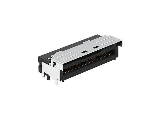 G97R22352HR Conectores 85Ω Mini Conector IO de borde frío para sistemas informáticos de gama alta