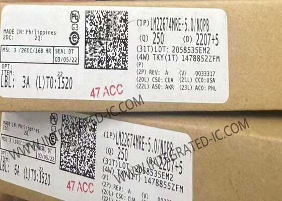 LM22674MRE-5.0 Chip de circuito integrado 42V 500mA Regulador de voltaje descendente con precisión habilitada