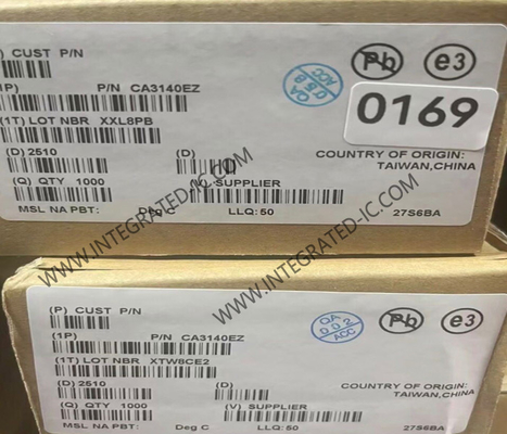 Circuito integrado CA3140EZ Chip 4.5MHz Amplificador operacional BiMOS PDIP8