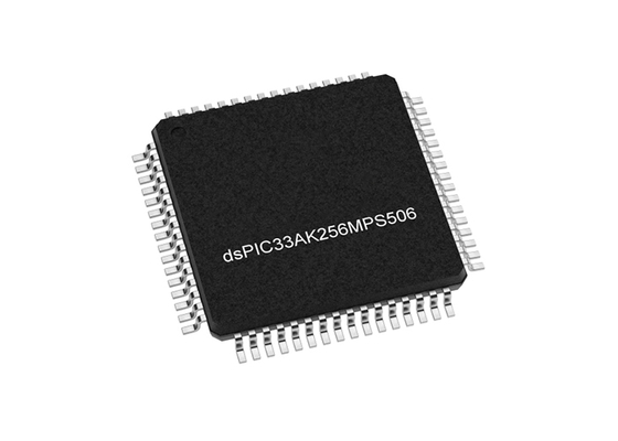 Microcontrolador MCU DSPIC33AK256MPS506-I/PT Controlador de Señal Digital de 32 bits de alta velocidad de un solo núcleo