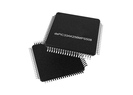 Microcontrolador MCU DSPIC33AK256MPS508-I/PT de alto ancho de banda DSC de 200 MHz con 512 KB de memoria de programa Flash