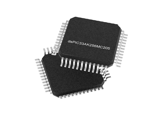 Microcontrolador DSPIC33AK256MC205-I/PT MCU Controlador de Señal Digital con Núcleo DSPIC33A y ADCs de Alta Velocidad