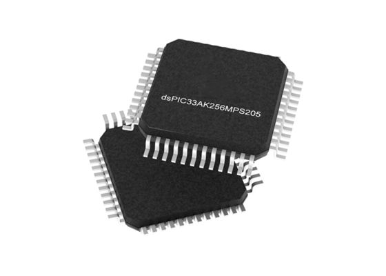 Microcontrolador MCU DSPIC33AK256MPS205-I/PT DSC de alta velocidad para aplicaciones de control en tiempo real