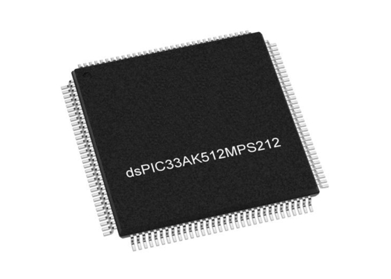 DSPIC33AK512MPS212-I/PT Microcontrolador MCU 32 bits Controladores de señal digital TQFP128