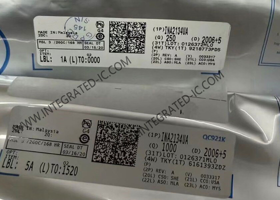 INA2134UA Chip de circuito integrado de línea diferencial de audio Receptores de línea SOIC14 Audio IC